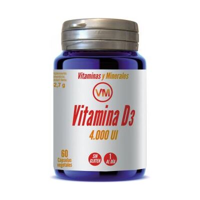Ynsadiet Vitamin D3 4.000 IE 60 pflanzliche Kapseln Ynsadiet Vitamin D3 4.000 IE 60 pflanzliche Kapseln