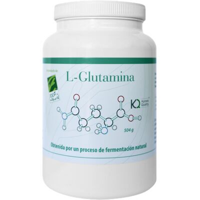 100% Natural L-Glutamin-Pulver 504 gr 100% Natural L-Glutamin-Pulver 504 gr