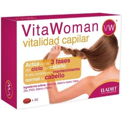 Eladiet Vitawoman Haarvitalität 60 Tabletten Eladiet Vitawoman Haarvitalität 60 Tabletten