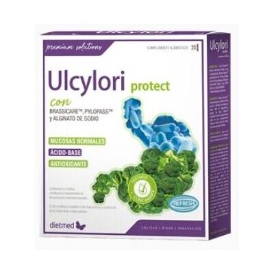 Dietmed Ulcylori Protect 20 Stick x 2 gr Dietmed Ulcylori Protect 20 Stick x 2 gr
