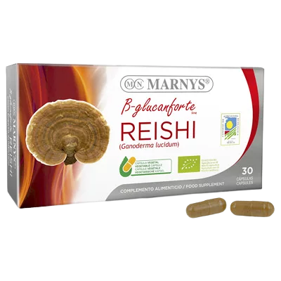 Marnys Reishi BIO Line B-Glucanforte 30 Kapseln Marnys Reishi BIO Line B-Glucanforte 30 Kapseln