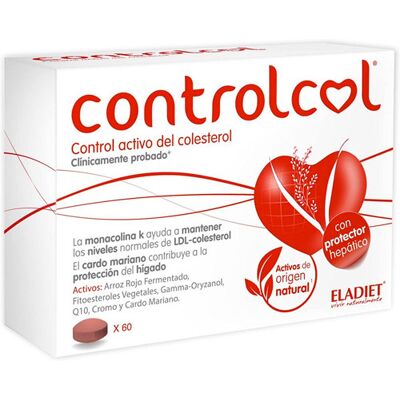 Eladiet Controlcol 60 Tabletten Eladiet Controlcol 60 Tabletten
