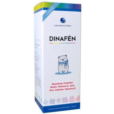 Mahen Dinafén Defenses Kindersirup 250 ml Mahen Dinafén Defenses Kindersirup 250 ml