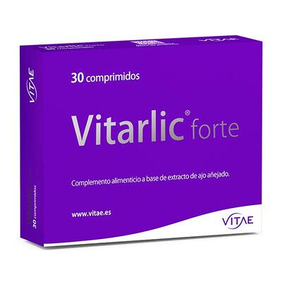 Vitae Vitarlic Forte mit Knoblauchextrakt 30 Tabletten Vitae Vitarlic Forte mit Knoblauchextrakt 30 Tabletten
