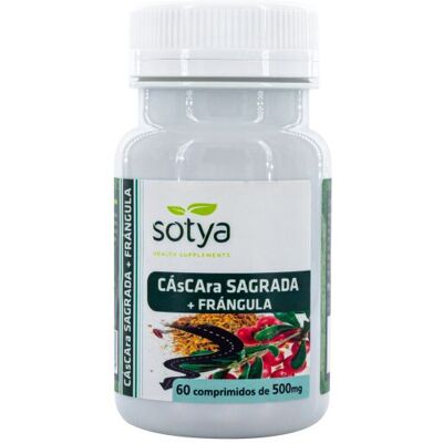 Sotya Cascara Sagrada & Frángula 500 mg 60 Tabletten Sotya Cascara Sagrada & Frángula 500 mg 60 Tabletten