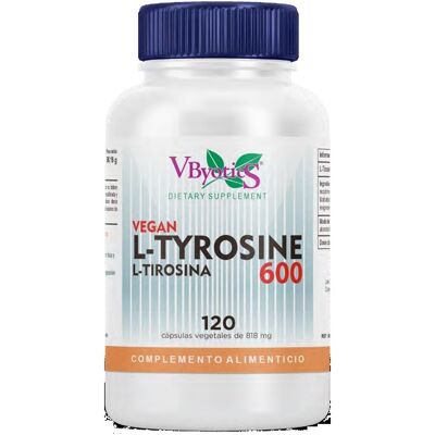 Vbyotics Vbyotics L-Tyrosin 600 mg 120 Kapseln Vbyotics Vbyotics L-Tyrosin 600 mg 120 Kapseln