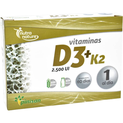 Pinisan Vitamine D3+K2 60 Kapseln Pinisan Vitamine D3+K2 60 Kapseln
