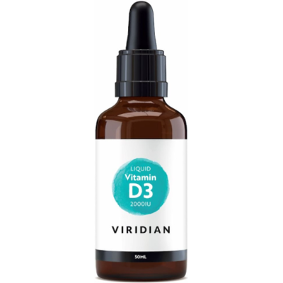 Viridian Veganes flüssiges Vitamin D3 2000 IE 50 ml Viridian Veganes flüssiges Vitamin D3 2000 IE 50 ml