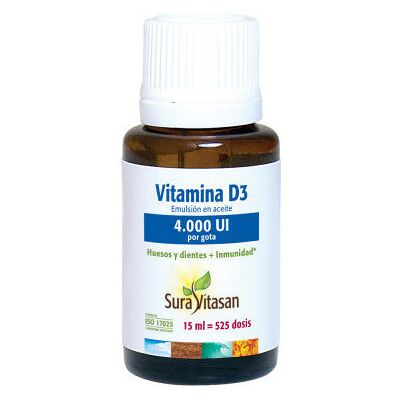 Sura Vitasan Vitamin D3 4.000 IE 15 ml Sura Vitasan Vitamin D3 4.000 IE 15 ml