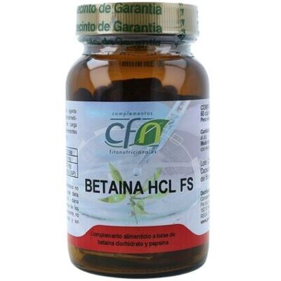 CFN Betaine HCL Fs 60 Kapseln - Nahrungsergänzung CFN Betaine HCL Fs 60 Kapseln - Nahrungsergänzung