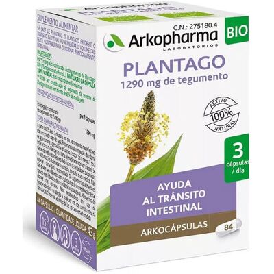 Arkopharma Arkocapsulas Plantago-Kapseln 84 Einheiten Arkopharma Arkocapsulas Plantago-Kapseln 84 Einheiten
