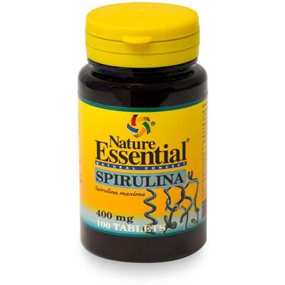 Nature Essential Spirulina 400 mg 100 Einheiten Nature Essential Spirulina 400 mg 100 Einheiten