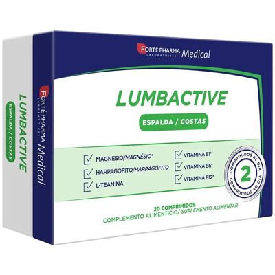 Forté Pharma Lumbactive Rücken 20 Tabletten Forté Pharma Lumbactive Rücken 20 Tabletten