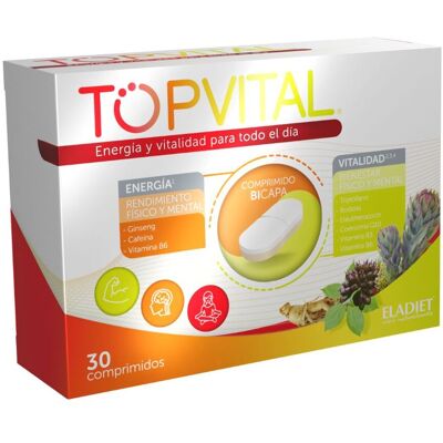 Eladiet TopVital - Energie & Vitalität - 30 Tabletten Eladiet TopVital - Energie & Vitalität - 30 Tabletten