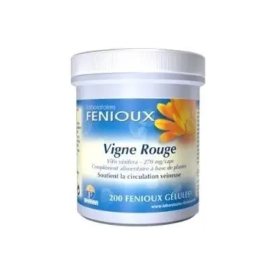 Fenioux Vigne Rouge 270 Mg 200 Kapseln - Nahrungsergänzung Fenioux Vigne Rouge 270 Mg 200 Kapseln - Nahrungsergänzung