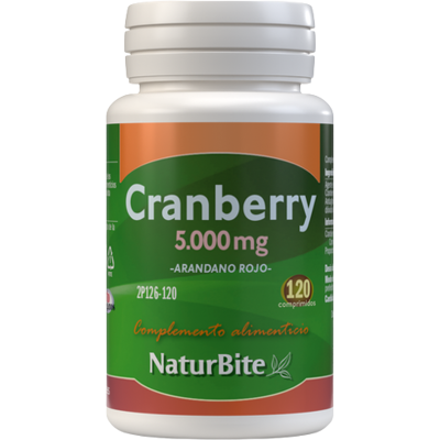 Naturbite Cranberry 5000 mg 120 Kapseln Naturbite Cranberry 5000 mg 120 Kapseln