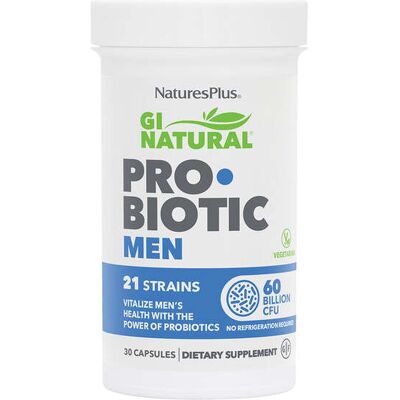 NaturesPlus GI Natural Probiotic Men 30 Kapseln NaturesPlus GI Natural Probiotic Men 30 Kapseln
