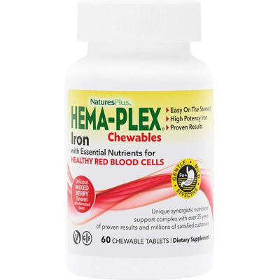 NaturesPlus Hema-Plex 60 Kautabletten NaturesPlus Hema-Plex 60 Kautabletten
