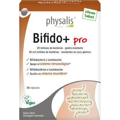 Physalis Bifido+ pro - Probiotische Ergänzung mit Vitamin D3 Physalis Bifido+ pro - Probiotische Ergänzung mit Vitamin D3