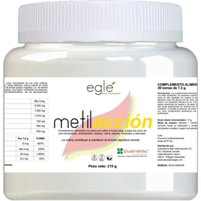 Egle Methyl Action Pulver - Nahrungsergänzung für Entgiftung und Antioxidation Egle Methyl Action Pulver - Nahrungsergänzung für Entgiftung und Antioxidation