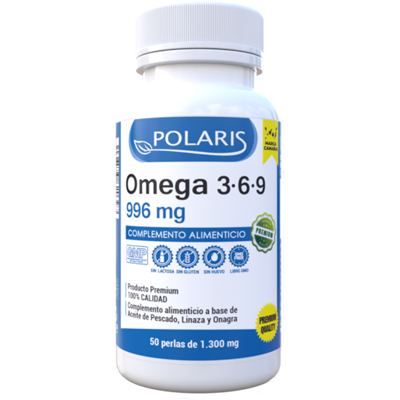 Polaris Omega 3-6-9 996mg - 50 Weichkapseln Polaris Omega 3-6-9 996mg - 50 Weichkapseln