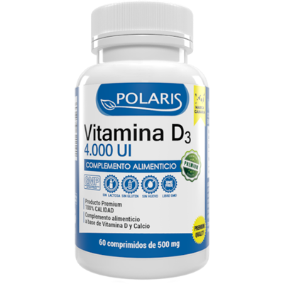Polaris Vitamin D3 4000UI - Knochen & Immununterstützung Polaris Vitamin D3 4000UI - Knochen & Immununterstützung