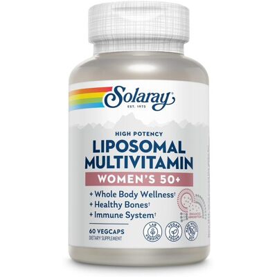 Solaray Liposomales Multivitaminpräparat für Frauen ab 50 Jahren, 60 Solaray Liposomales Multivitaminpräparat für Frauen ab 50 Jahren, 60