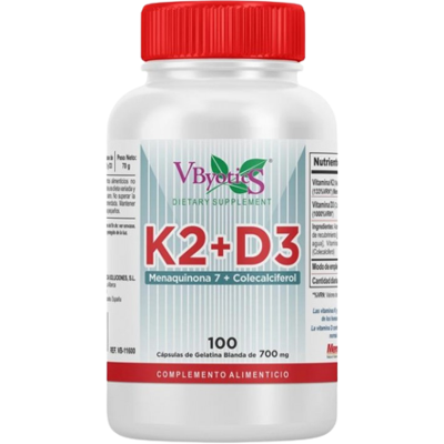 Vbyotics Vitamin K2 + D3 100 Kapseln Vbyotics Vitamin K2 + D3 100 Kapseln