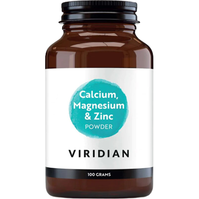 Viridian Calcium-Magnesium-Zink-Pulver 100 gr Viridian Calcium-Magnesium-Zink-Pulver 100 gr