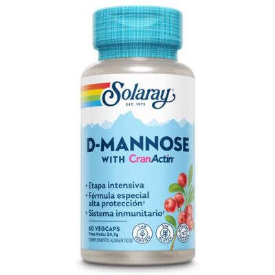Solaray D-Mannose Cranactin 60 Kapseln Solaray D-Mannose Cranactin 60 Kapseln