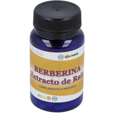 Alfa Herbal Berberinwurzelextrakt 60 Kapseln Alfa Herbal Berberinwurzelextrakt 60 Kapseln