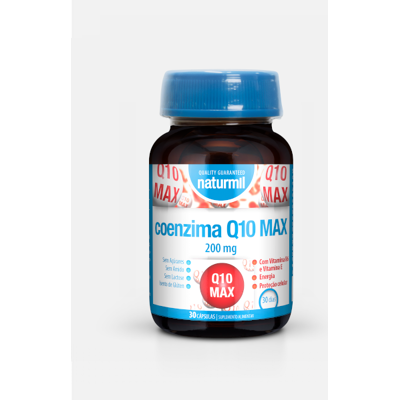Naturmil Coenzym Q10 Max 200 mg 30 Kapseln Naturmil Coenzym Q10 Max 200 mg 30 Kapseln