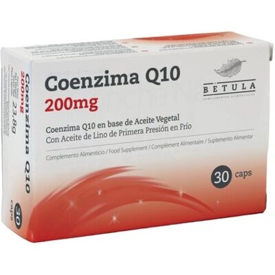 Betula Coenzym Q10 200mg - Energie, Herz & Antioxidantien Betula Coenzym Q10 200mg - Energie, Herz & Antioxidantien