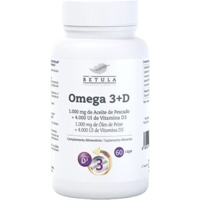 Betula Omega 3D 60 Kapseln - Nahrungsergänzung Betula Omega 3D 60 Kapseln - Nahrungsergänzung