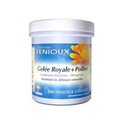 Fenioux Gelee Royale Gelée Royale + Pollen 200 Kapseln Fenioux Gelee Royale Gelée Royale + Pollen 200 Kapseln