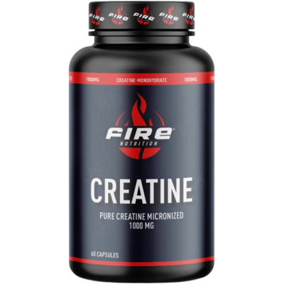 Fire Nutrition Kreatin Pure 1000 mg 60 Kapseln Fire Nutrition Kreatin Pure 1000 mg 60 Kapseln