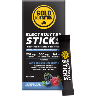 GoldNutrition Elektrolyte Wildbeeren 10 Stäbchen GoldNutrition Elektrolyte Wildbeeren 10 Stäbchen