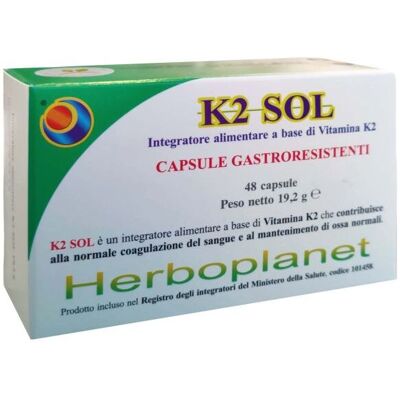 Herboplanet K2 Sol 48 Kapseln Herboplanet K2 Sol 48 Kapseln