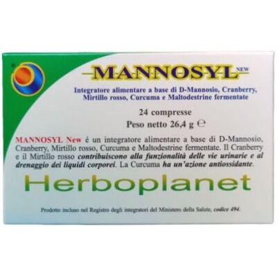 Herboplanet Mannosyl Neu 24 Tabletten Herboplanet Mannosyl Neu 24 Tabletten