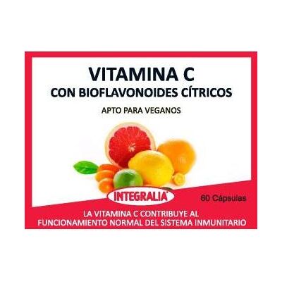 Integralia Vitamin C mit Zitrus-Bioflavonoiden - 60 Kapseln Integralia Vitamin C mit Zitrus-Bioflavonoiden - 60 Kapseln