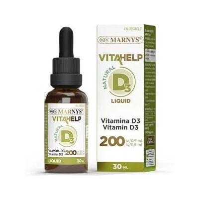 Marnys Vitahelp Vitamin D3 200Ui 30 ml Marnys Vitahelp Vitamin D3 200Ui 30 ml
