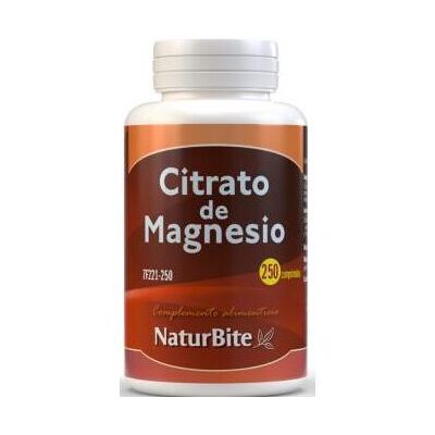 Naturbite Magnesiumcitrat 250 Tabletten Naturbite Magnesiumcitrat 250 Tabletten