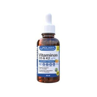 Polaris Vitamin D3 K2 Tropfen - Haut & Knochen Polaris Vitamin D3 K2 Tropfen - Haut & Knochen