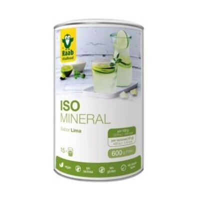 Raab Vitalfood Iso-Mineral-Limettengeschmack 600 gr Raab Vitalfood Iso-Mineral-Limettengeschmack 600 gr