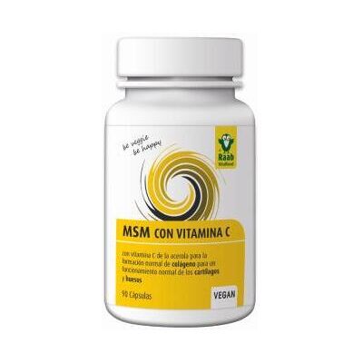 Raab Vitalfood Msm mit Vitamin C 90 Kapseln Raab Vitalfood Msm mit Vitamin C 90 Kapseln
