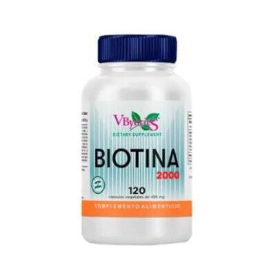 Vbyotics Biotin 2000 mcg 120 pflanzliche Kapseln Vbyotics Biotin 2000 mcg 120 pflanzliche Kapseln