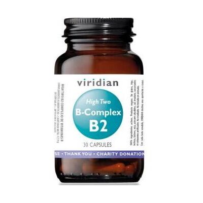 Viridian High Two B Complex B2 30 pflanzliche Kapseln Viridian High Two B Complex B2 30 pflanzliche Kapseln