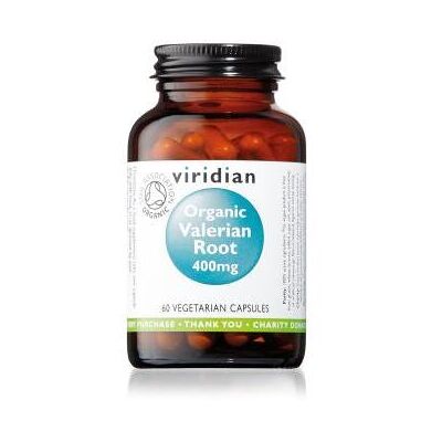Viridian Bio-Valerianewurzel 400mg - Schlafhilfe Nahrungsergänzung Viridian Bio-Valerianewurzel 400mg - Schlafhilfe Nahrungsergänzung