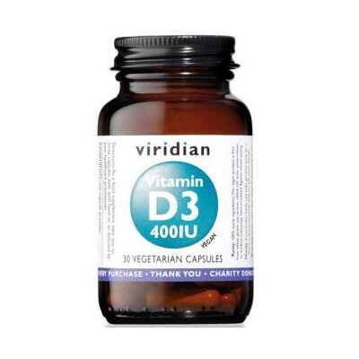 Viridian Vitamin D3 400Ui 30 Kapseln Viridian Vitamin D3 400Ui 30 Kapseln
