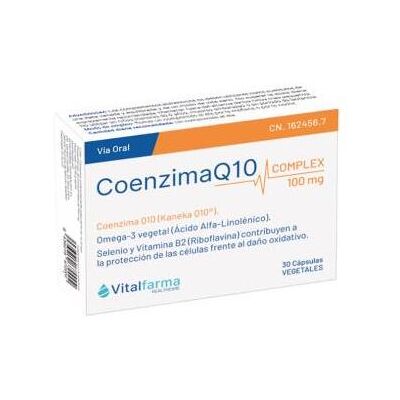Vitalfarma Coenzima Q10 Select 30 Kapseln - Nahrungsergänzung Vitalfarma Coenzima Q10 Select 30 Kapseln - Nahrungsergänzung